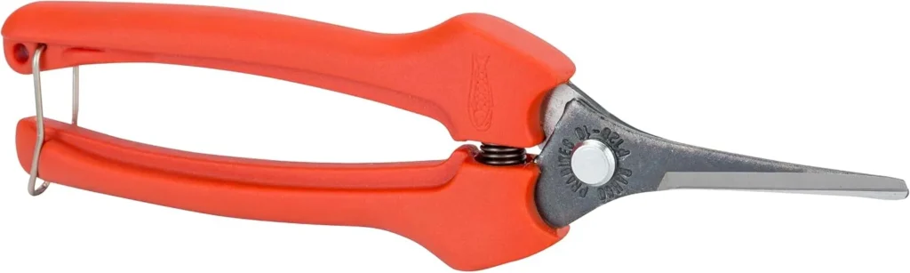 Harvest snip pruning clippers
