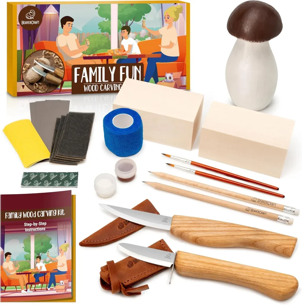 Begginners Wood carving kit